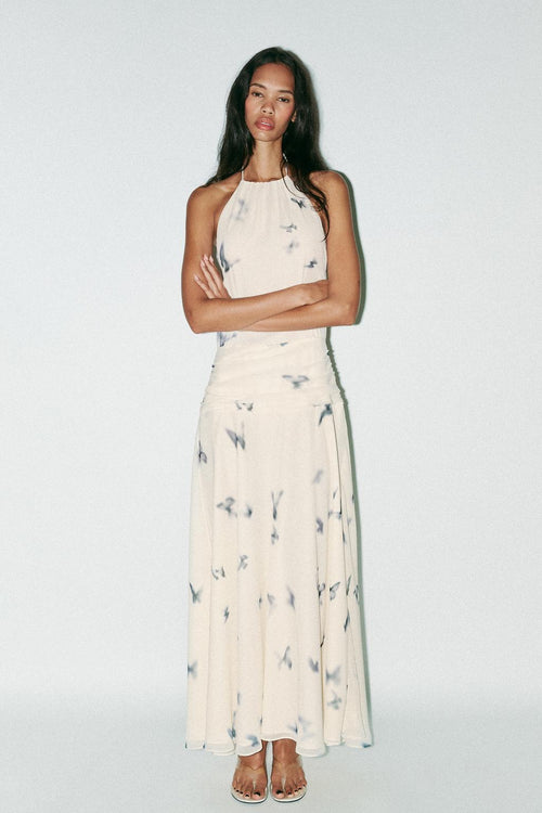 Lunar Halter Dress