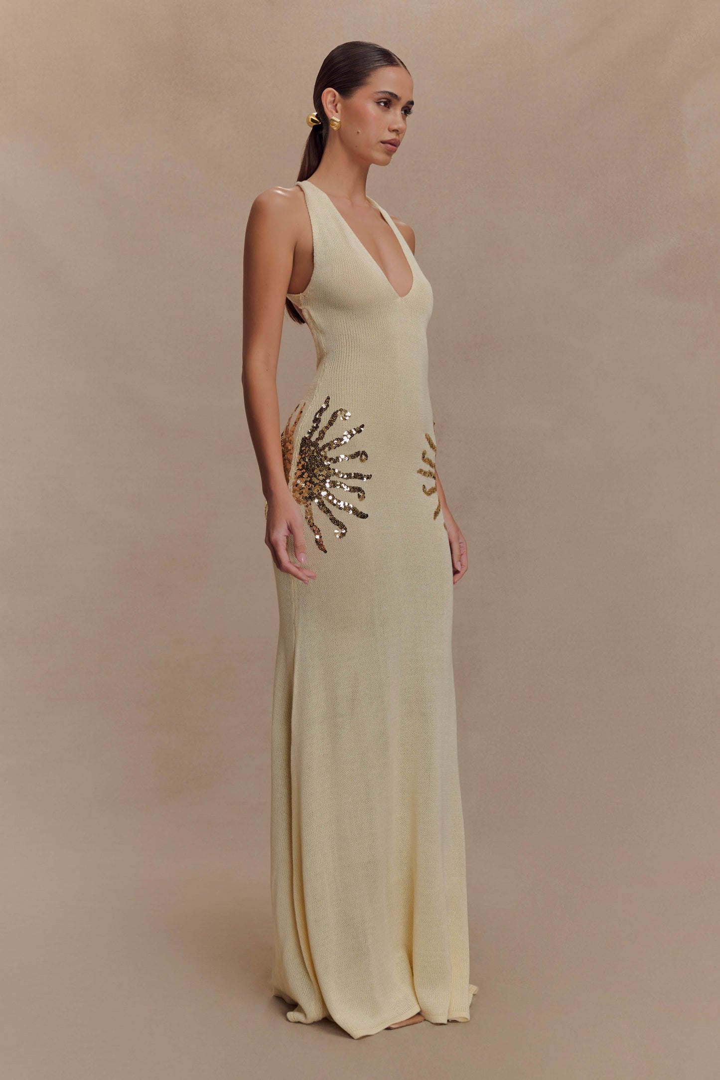 Lustre Knit Maxi Dress