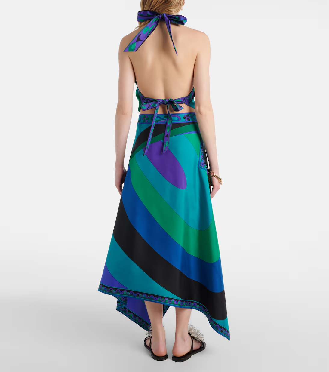 Elysian Waves Halter Set