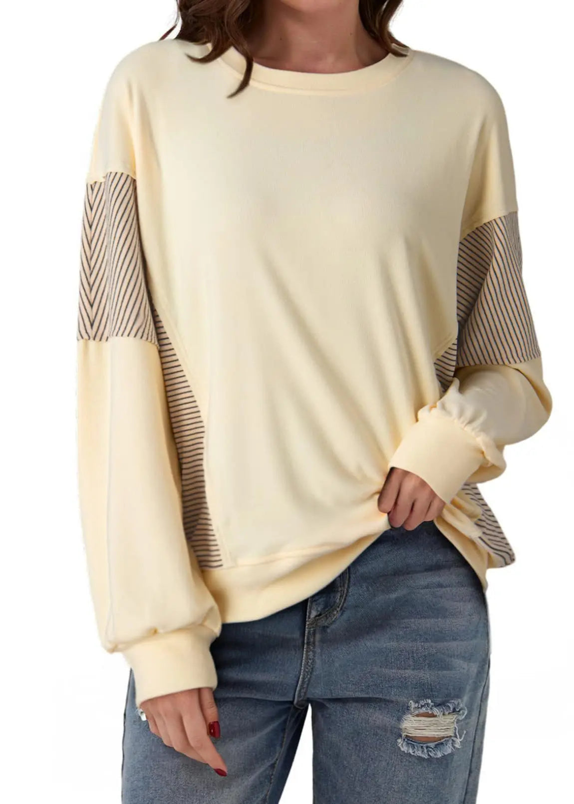 Amaia Striped Sweatshirt
