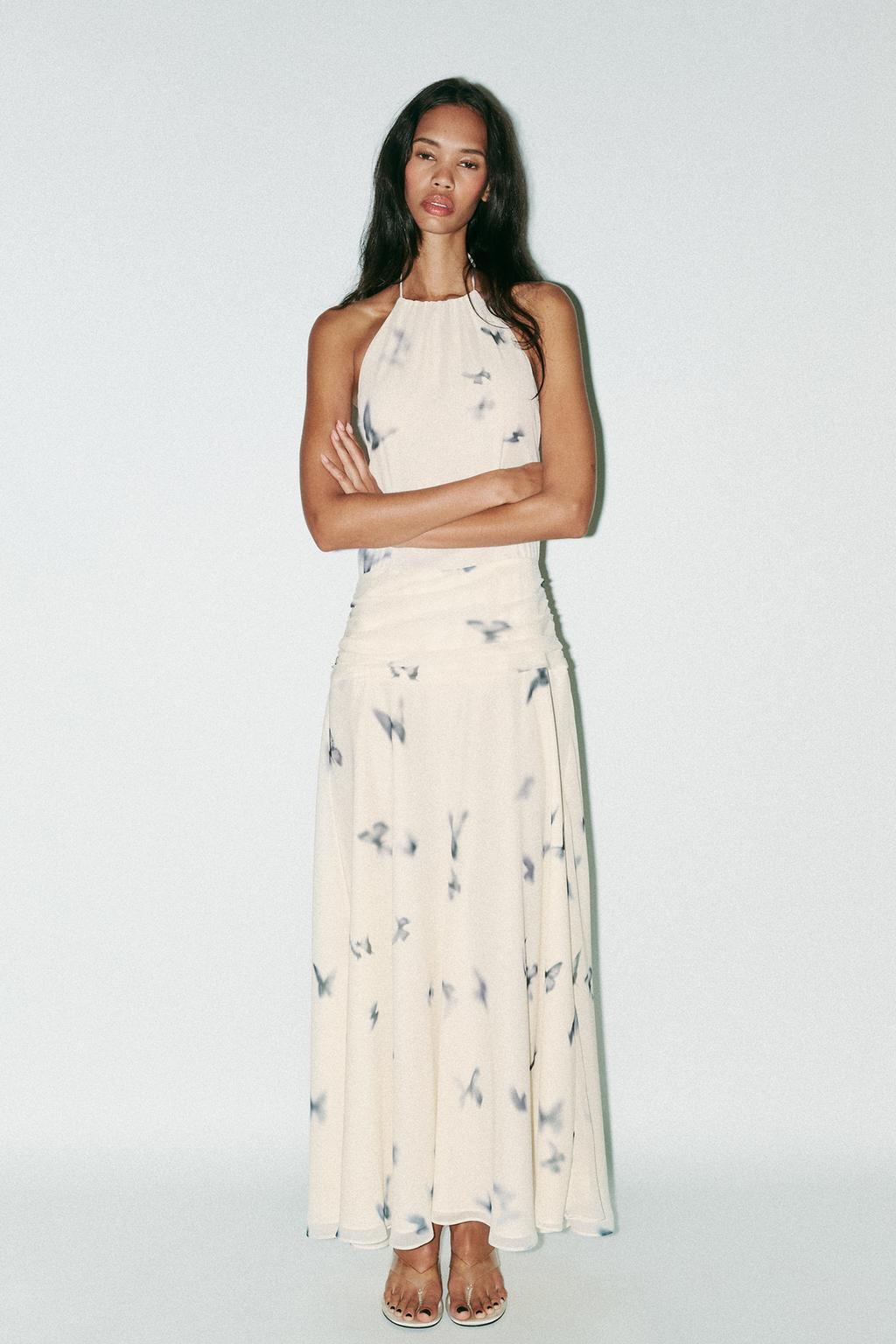 Lunar Halter Dress