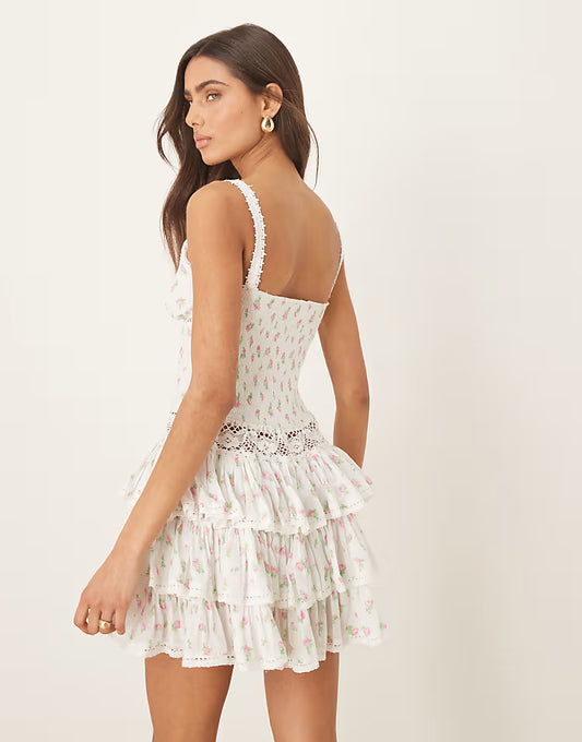 Rosy Mini Dress