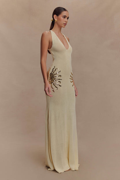 Lustre Knit Maxi Dress