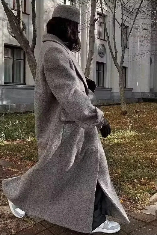 Urban Oversize Tailored Wool Coat