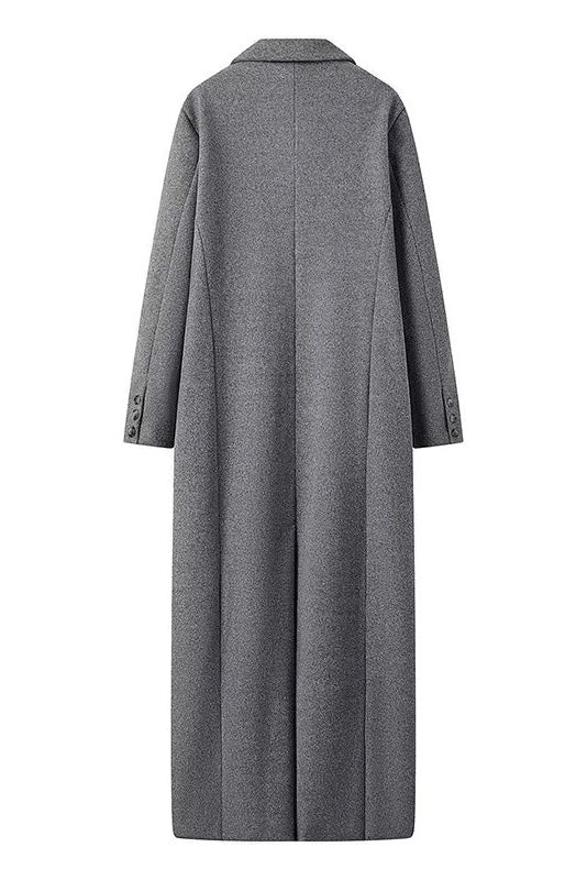 Urban Oversize Tailored Wool Coat