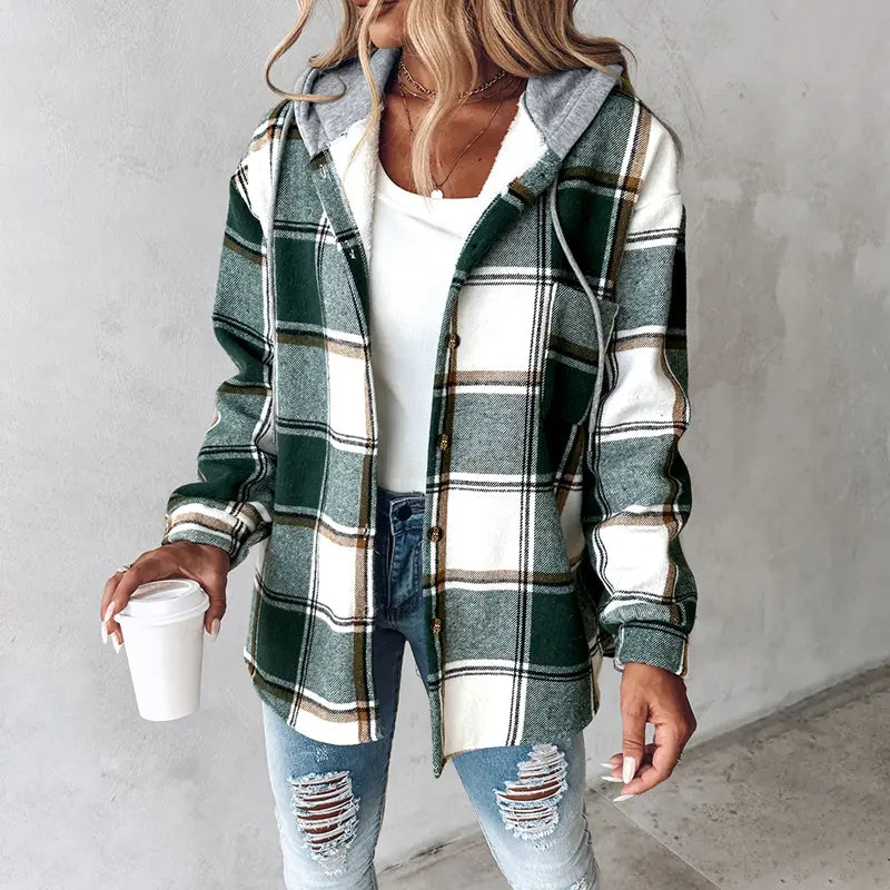 Plaid Comfort Jacket