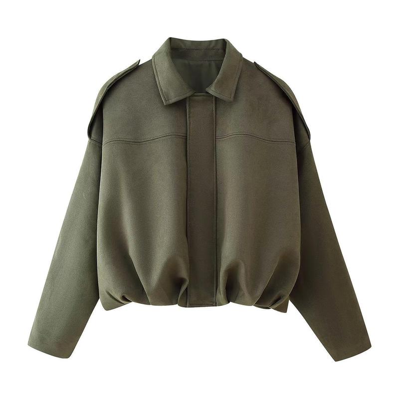 Mina Faux Suede Jacket