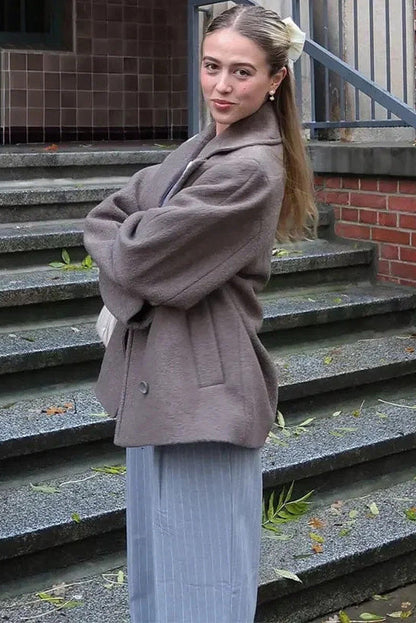 Ultimate Cold-Tone Korean Cropped Jacket