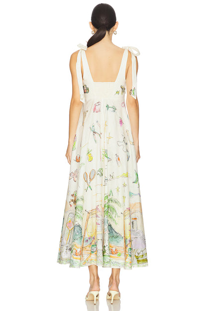 Summer Kiss Midi Dress