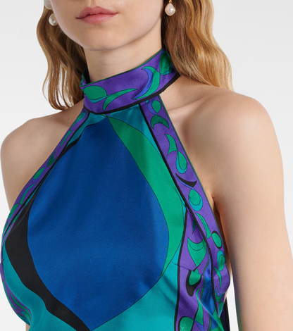 Elysian Waves Halter Set