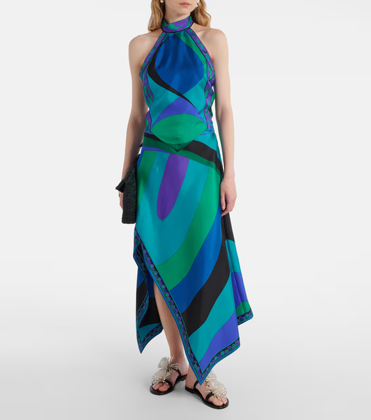 Elysian Waves Halter Set