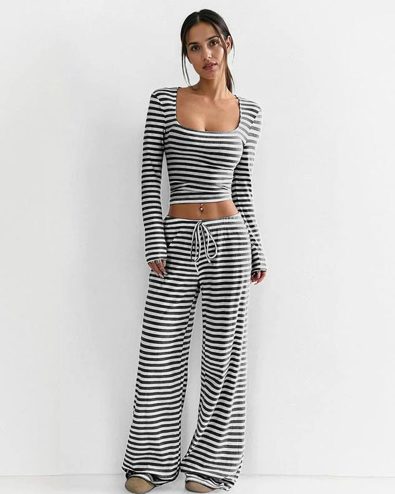 Valeria Stripe Set