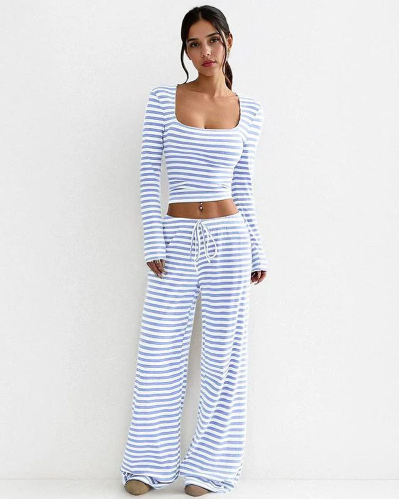 Valeria Stripe Set