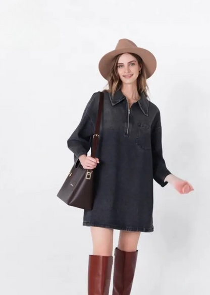 Avery Denim Dress