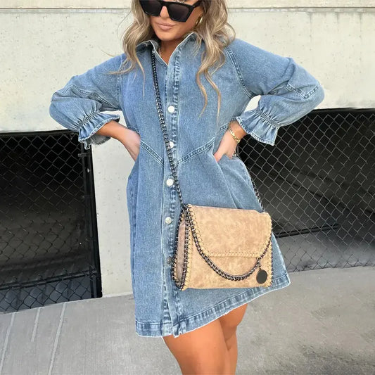 Amy Denim Dress