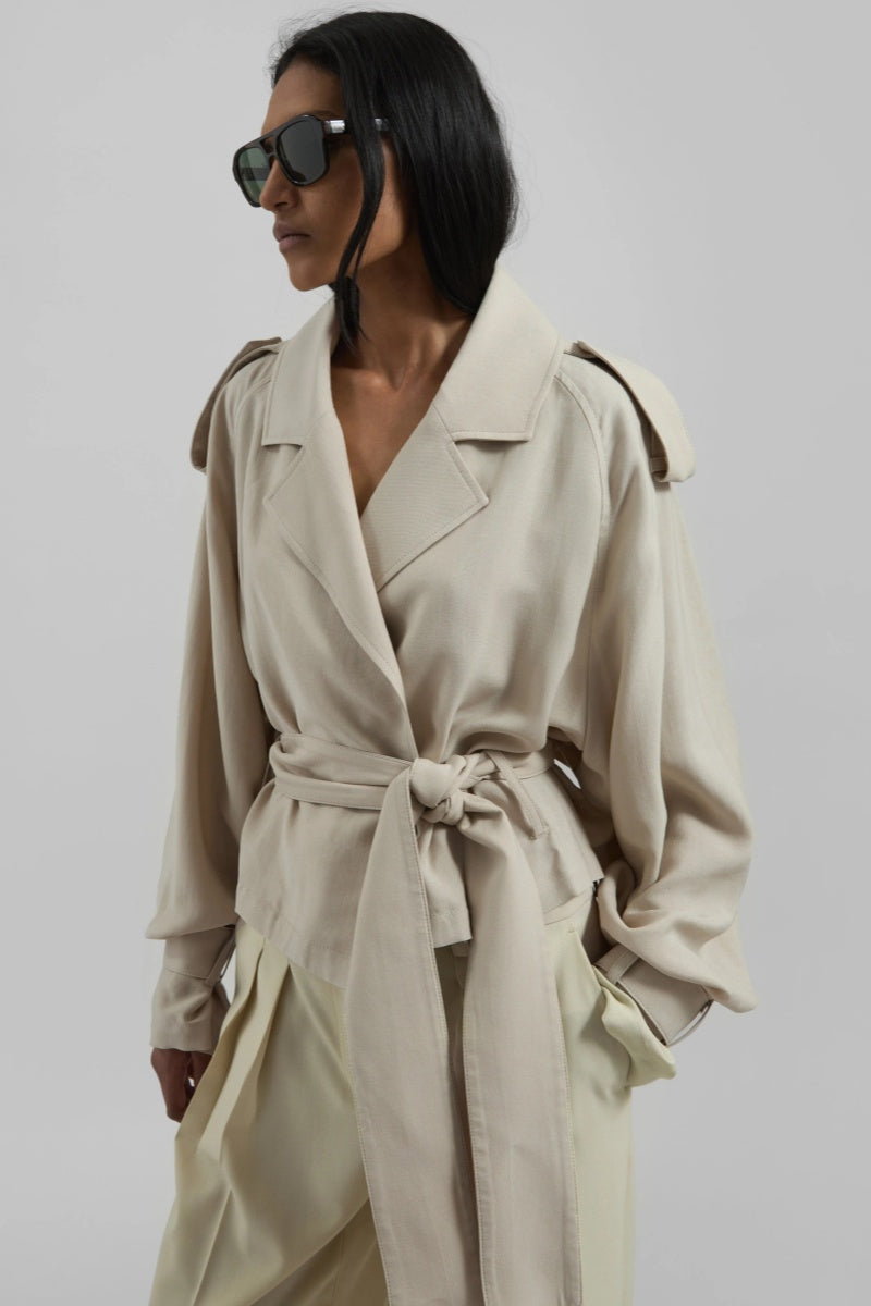 Casual Short Trench Coat