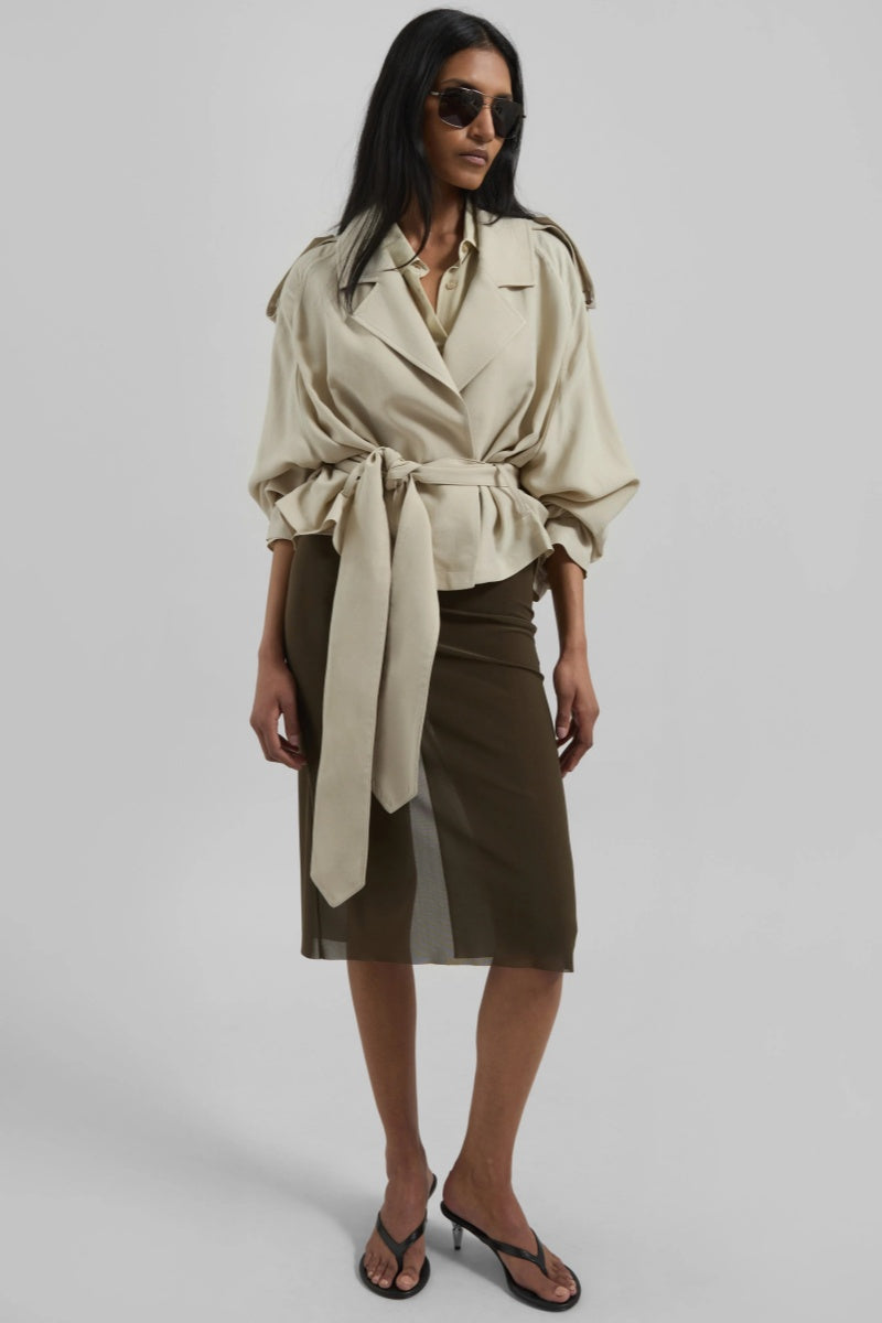 Casual Short Trench Coat
