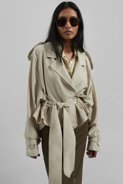 Casual Short Trench Coat
