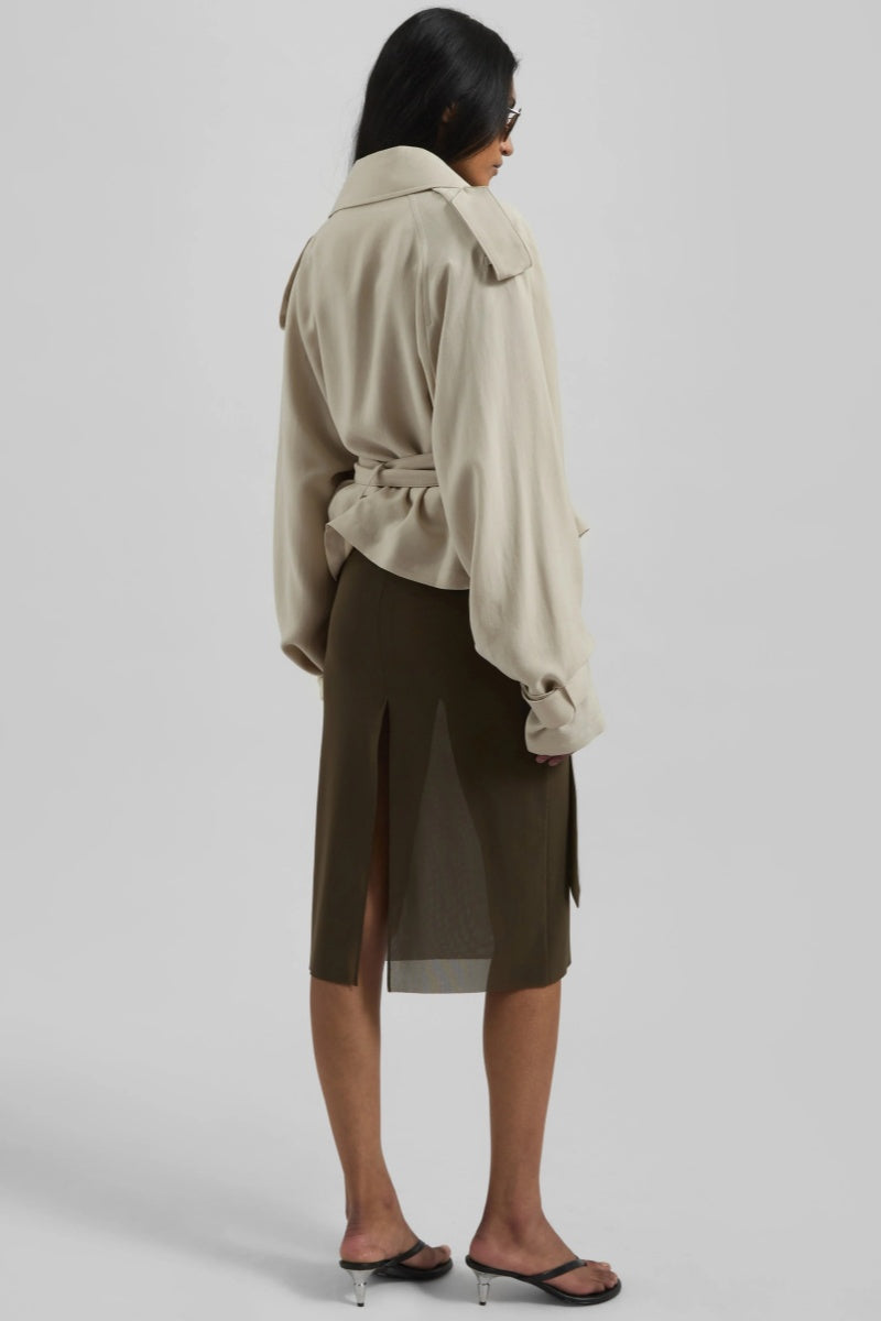 Casual Short Trench Coat